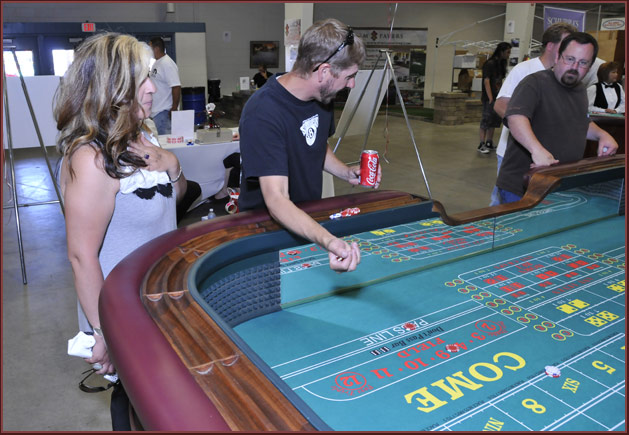 Craps casino rental table