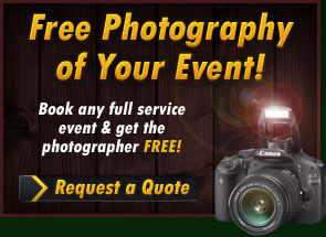 Free Photography for your event with full service packages
