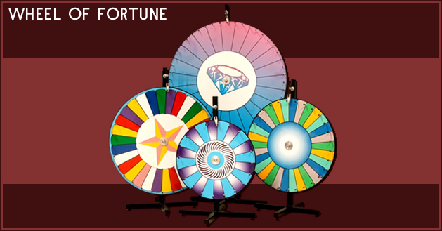 Wheel of Fortune casino rental equipment